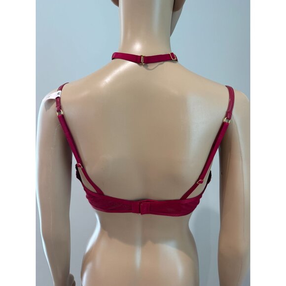 Victoria's Secret VERY SEXY Unlined Floral Embroidered Demi Bra NWT, 34DD - Picture 12 of 16